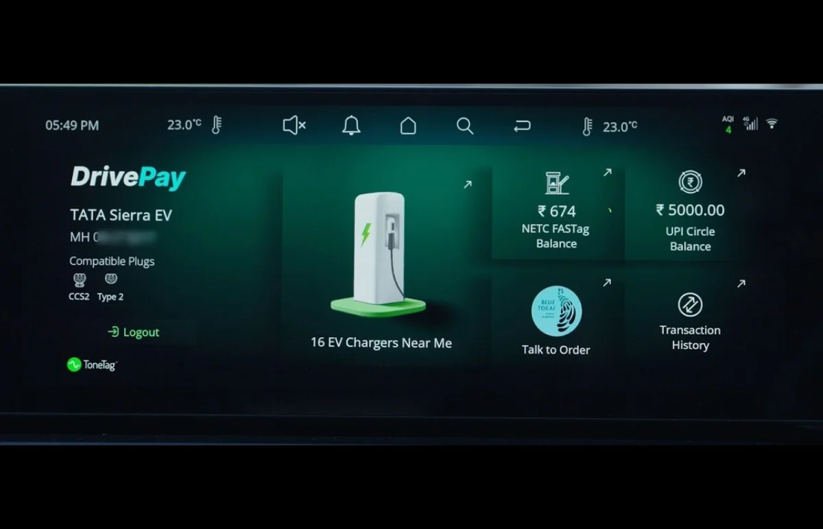 Tata Sierra EV DrivePay Guide
